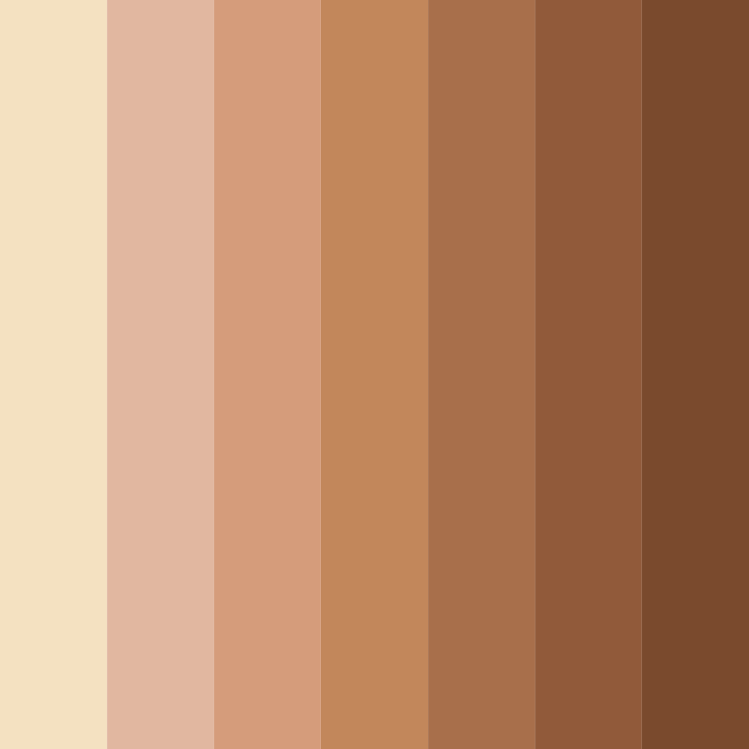 Download kumush glow color palette PNG image (square)