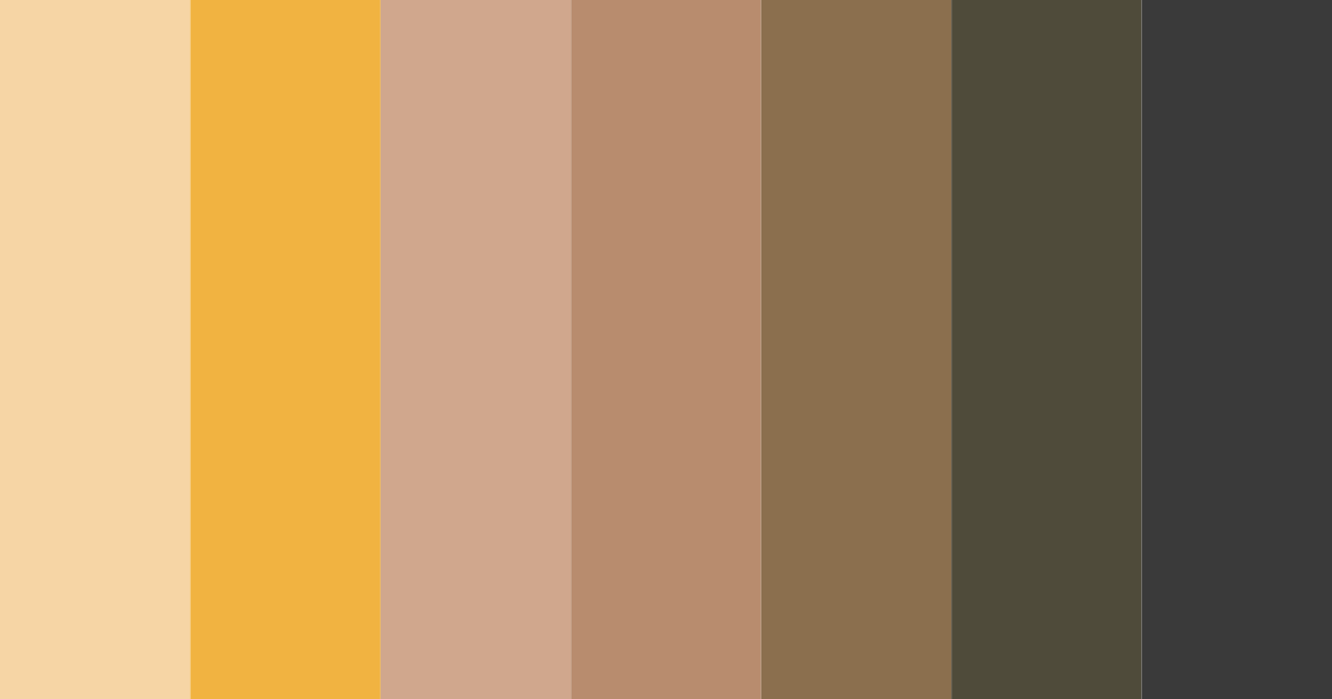 Download autumn harvest color palette PNG image (landscape)