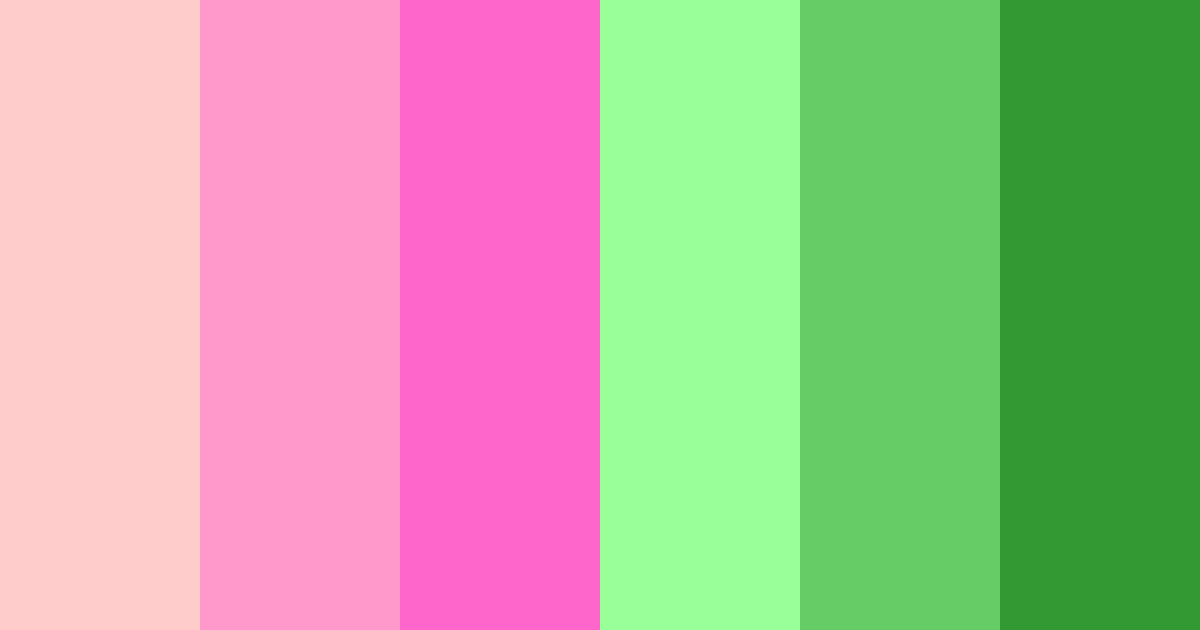 Download blossom harmony color palette PNG image (landscape)