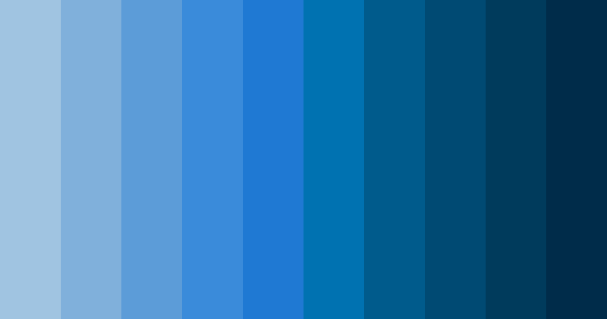 Download tech blue spectrum color palette PNG image (landscape)