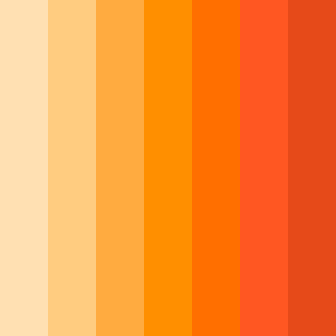 Download sunset embrace color palette PNG image (square)