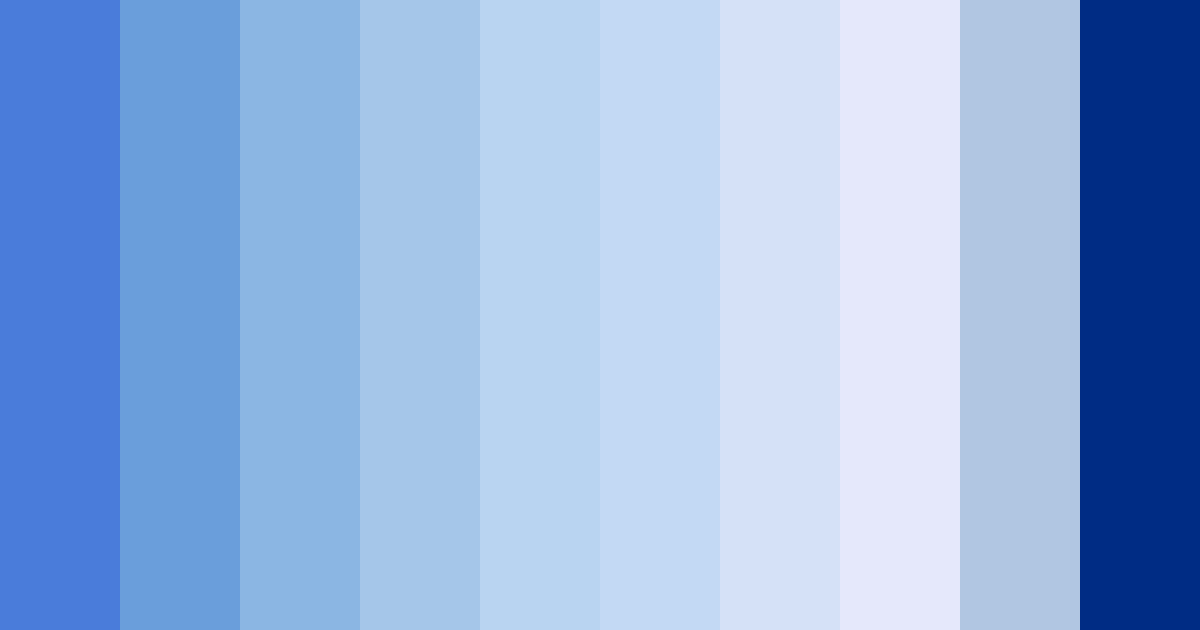 Download deep blue color palette PNG image (landscape)