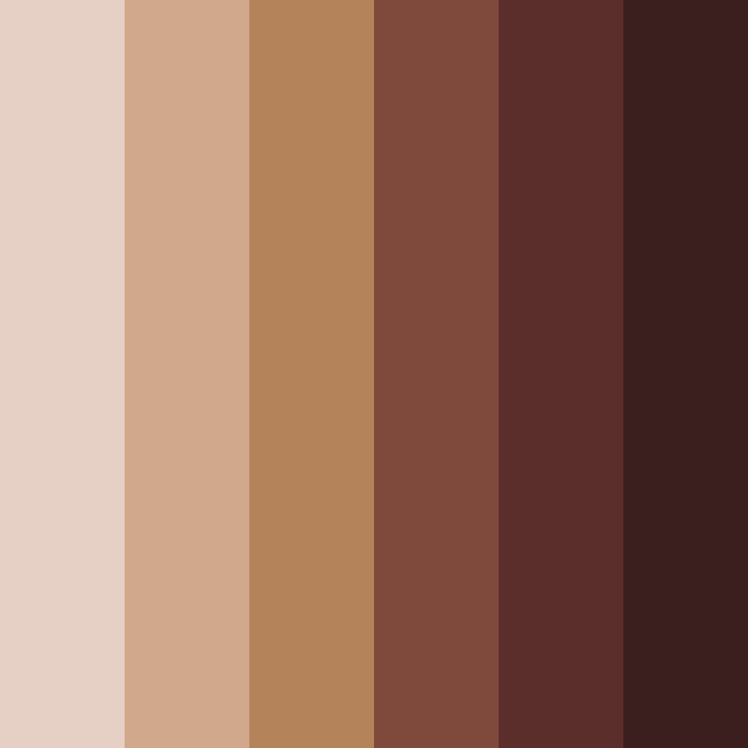 Download wood brown color palette PNG image (square)
