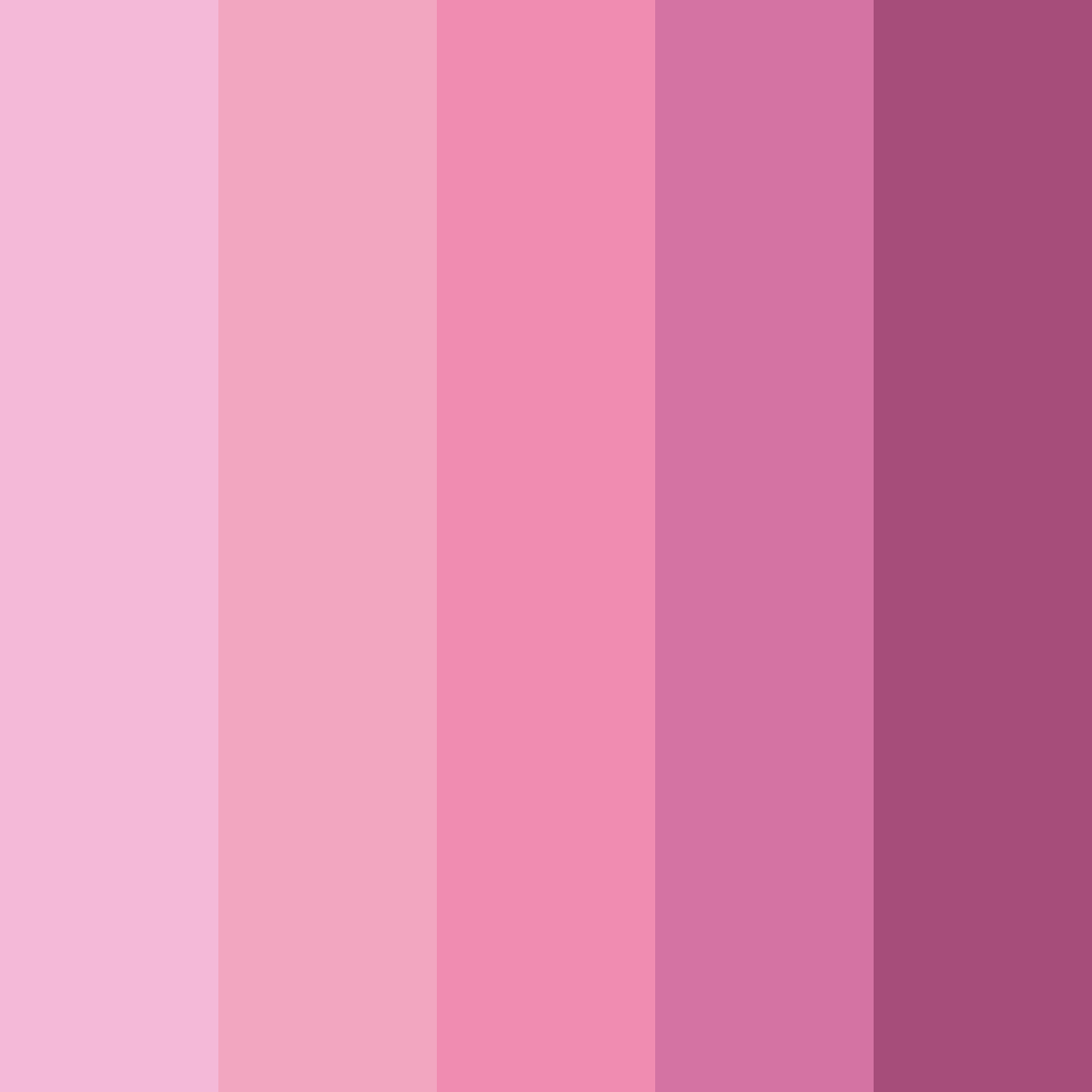 Download blossom elegance color palette PNG image (square)