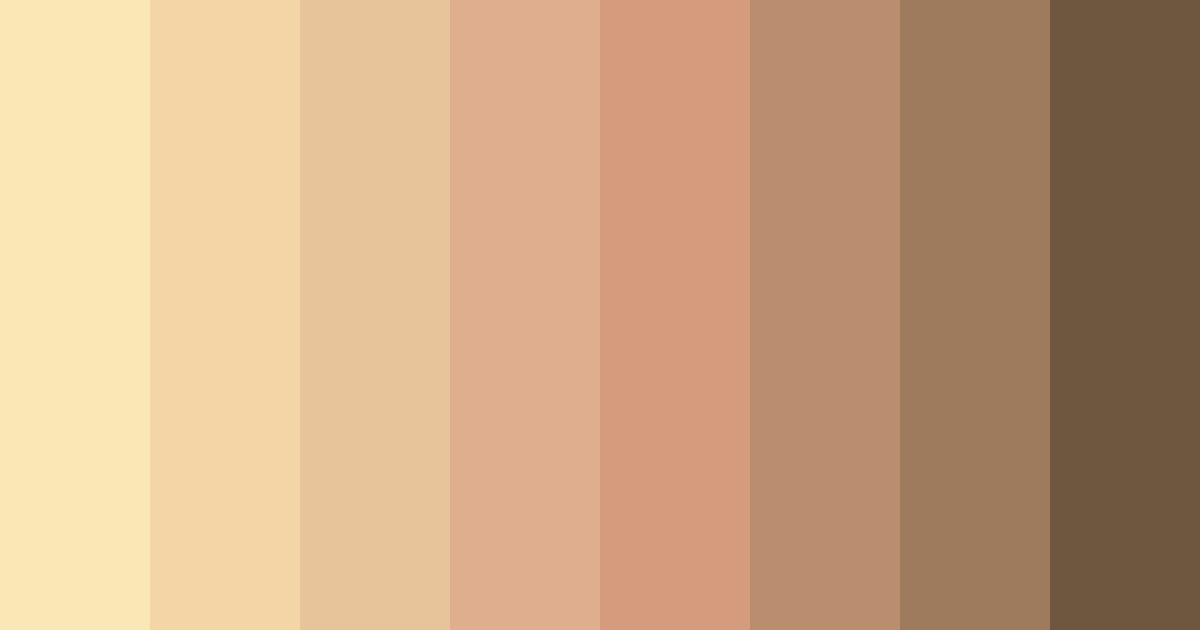 Download sandy beige color palette PNG image (landscape)