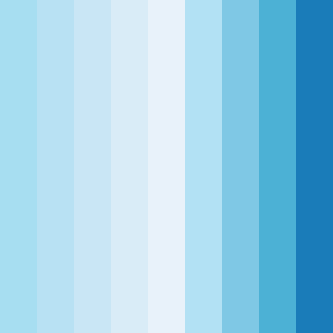 Download serene sky symphony color palette PNG image (square)