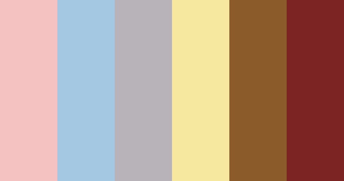 Download vintage sunset harmony color palette PNG image (landscape)