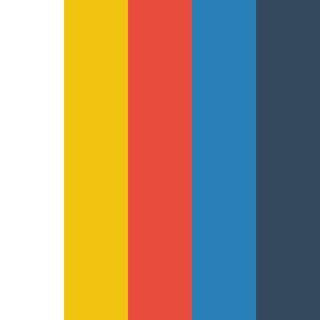 Download fiesta horizon color palette PNG image (square)