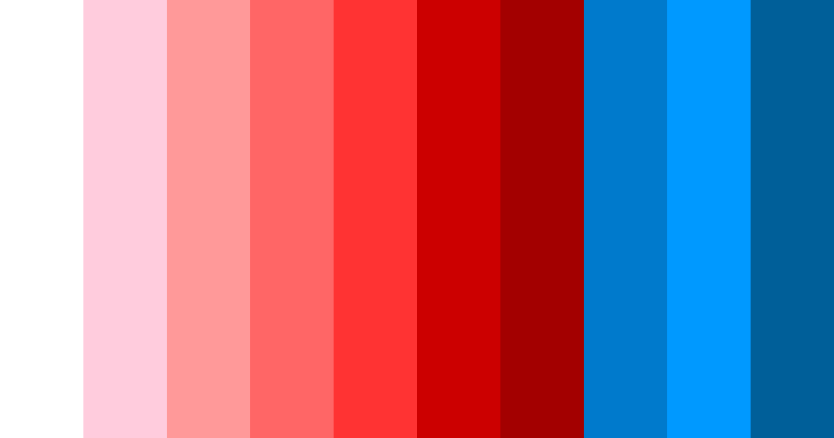 Download red and blue celeste color palette PNG image (landscape)