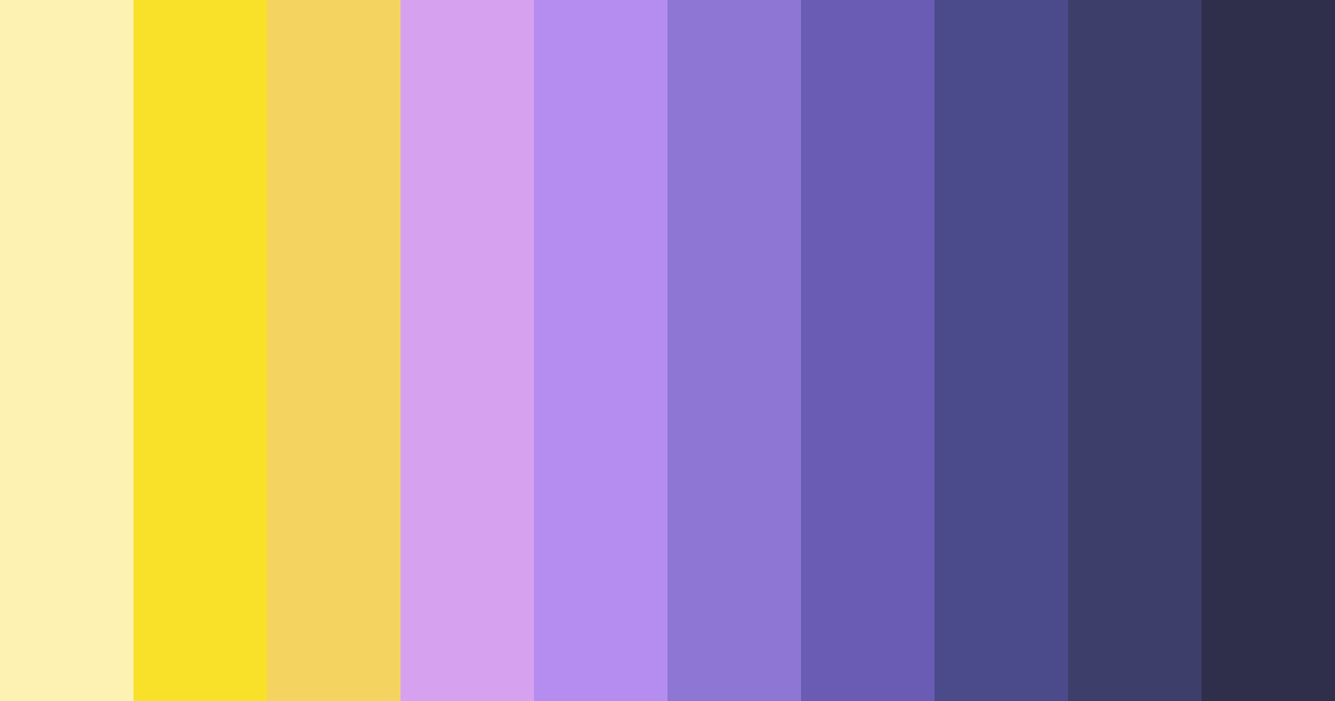 Download lavender dreams and lemon whispers color palette PNG image (landscape)