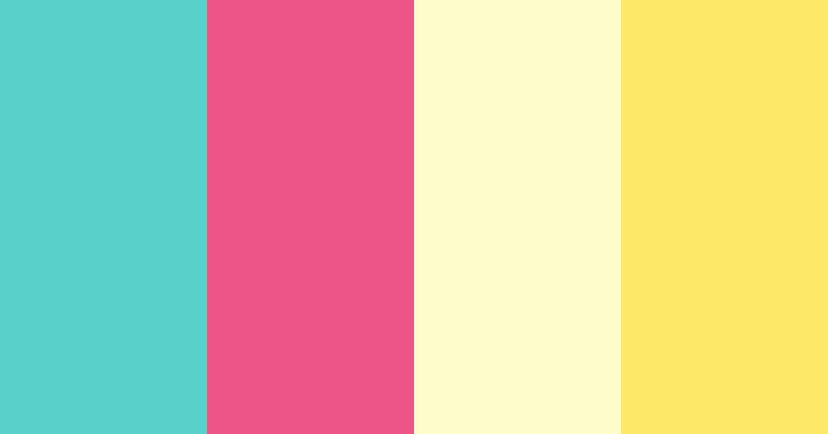 Download minty peach color palette PNG image (landscape)