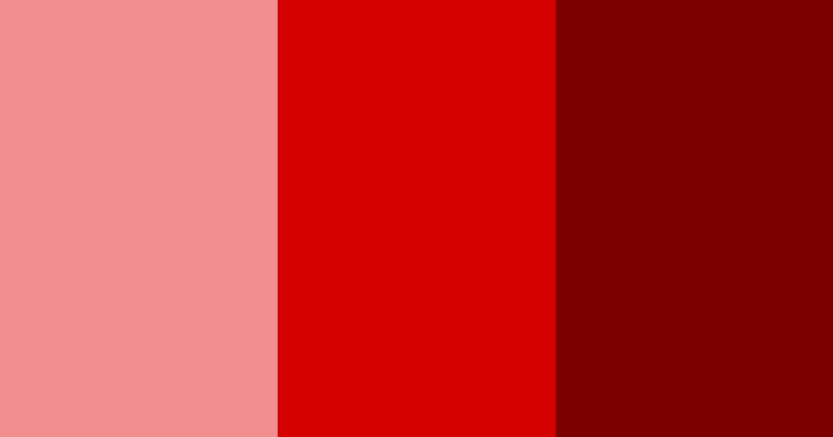 Download shade of red color palette PNG image (landscape)