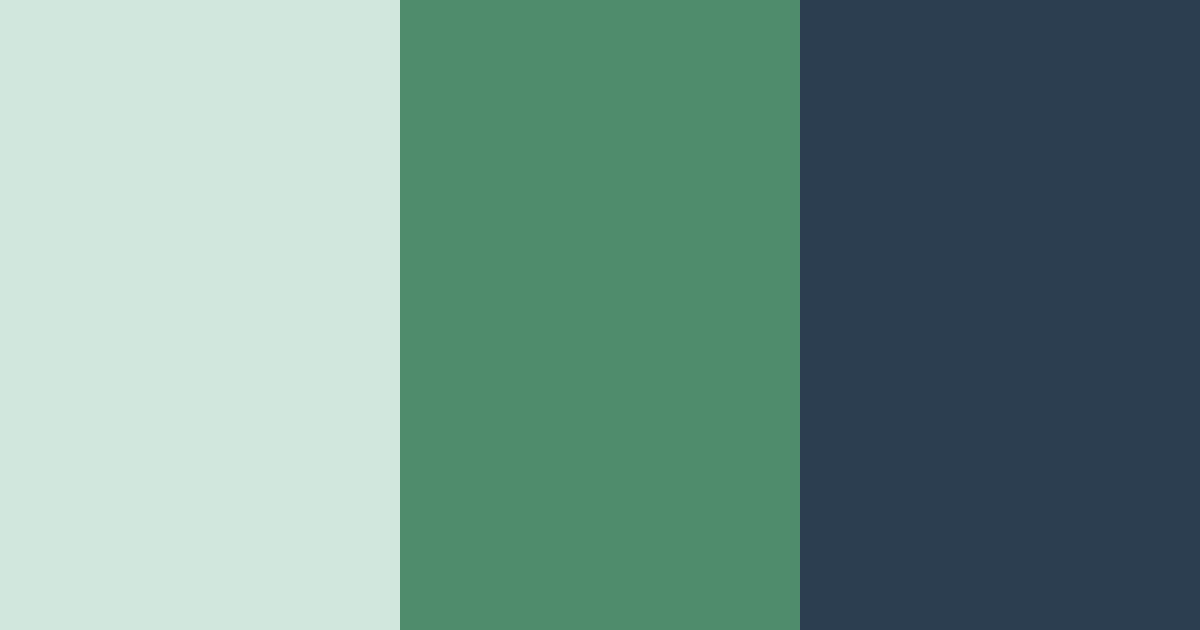 Download forest serenity color palette PNG image (landscape)