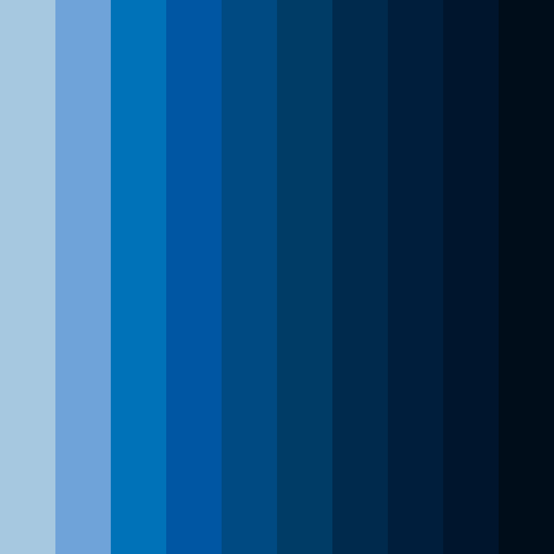 Download deep ocean serenity color palette PNG image (square)