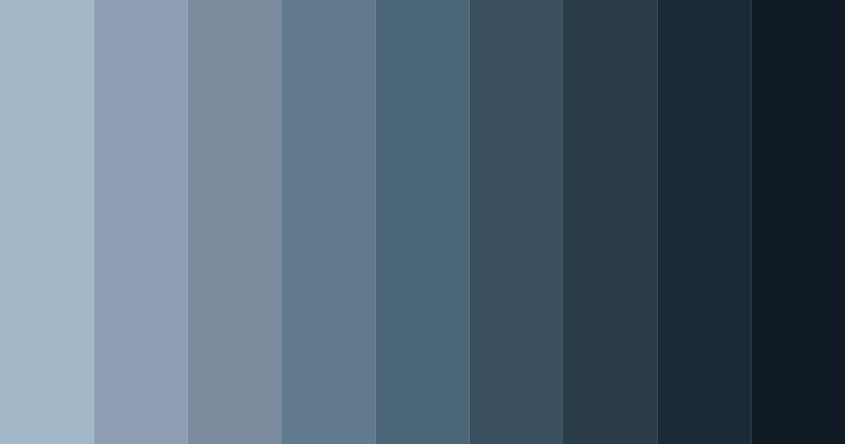 Download mystic ocean depths color palette PNG image (landscape)