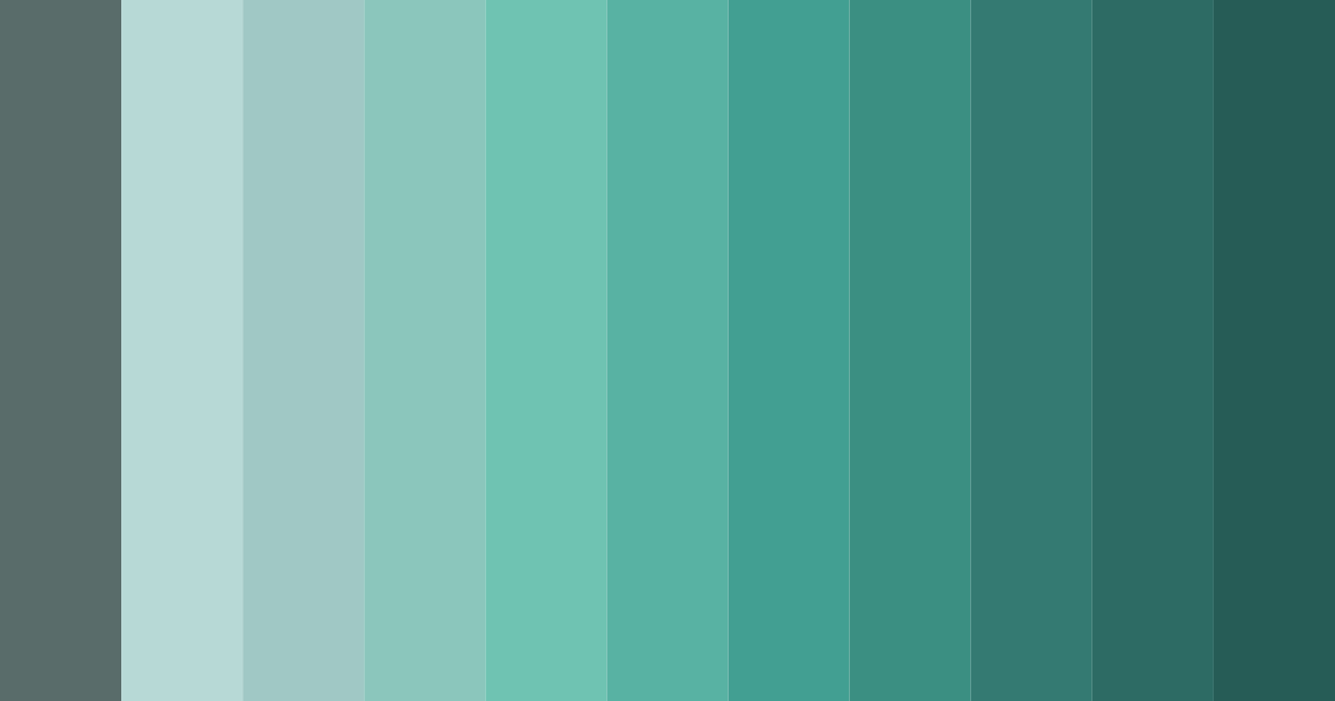 Download oceanic serenity color palette PNG image (landscape)