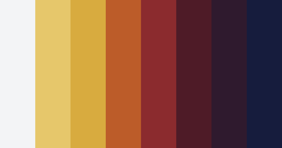 Download shades of brown and blue color palette PNG image (landscape)