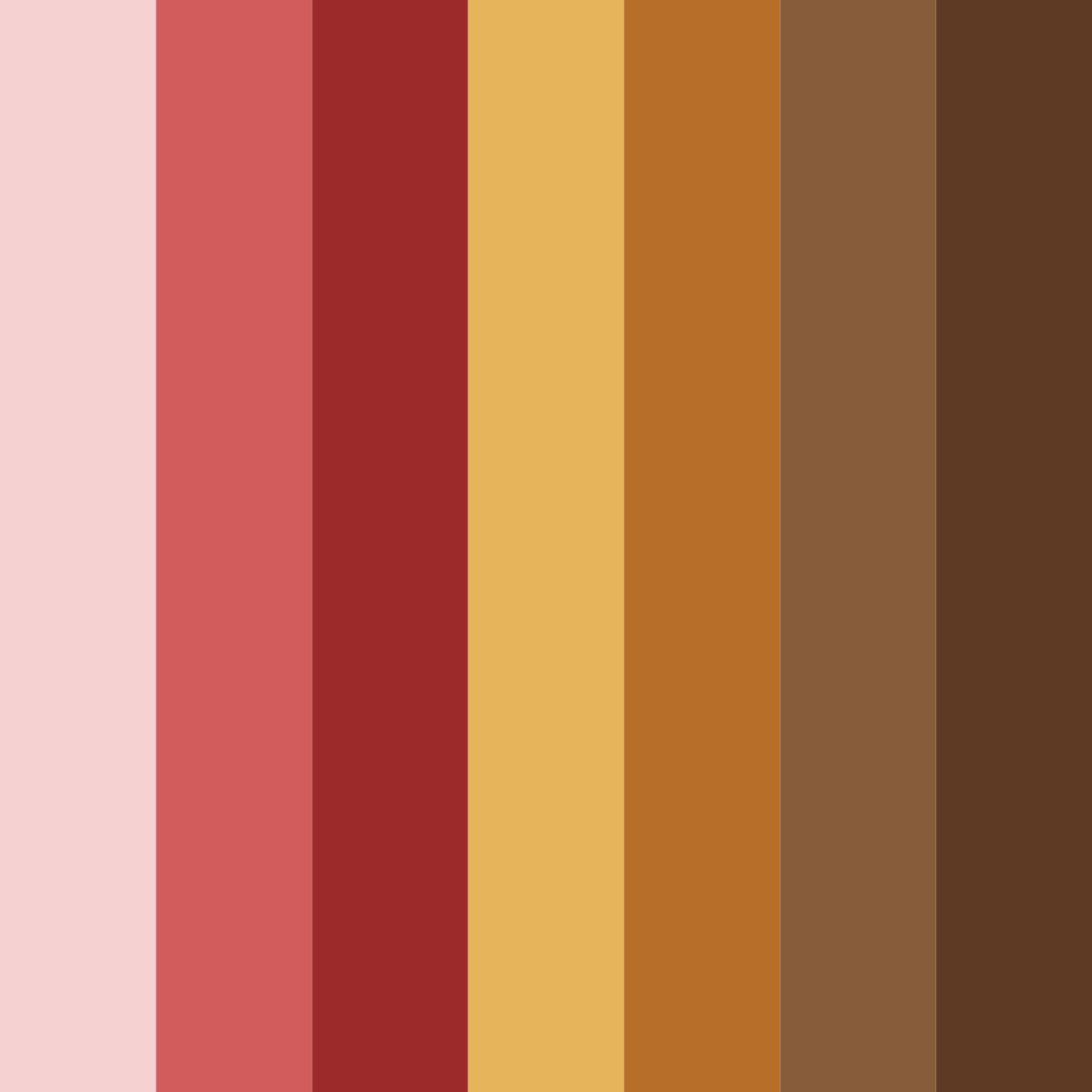 Download crimson emberlands color palette PNG image (square)