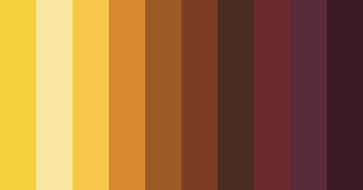 Download maroon sunset color palette PNG image (landscape)