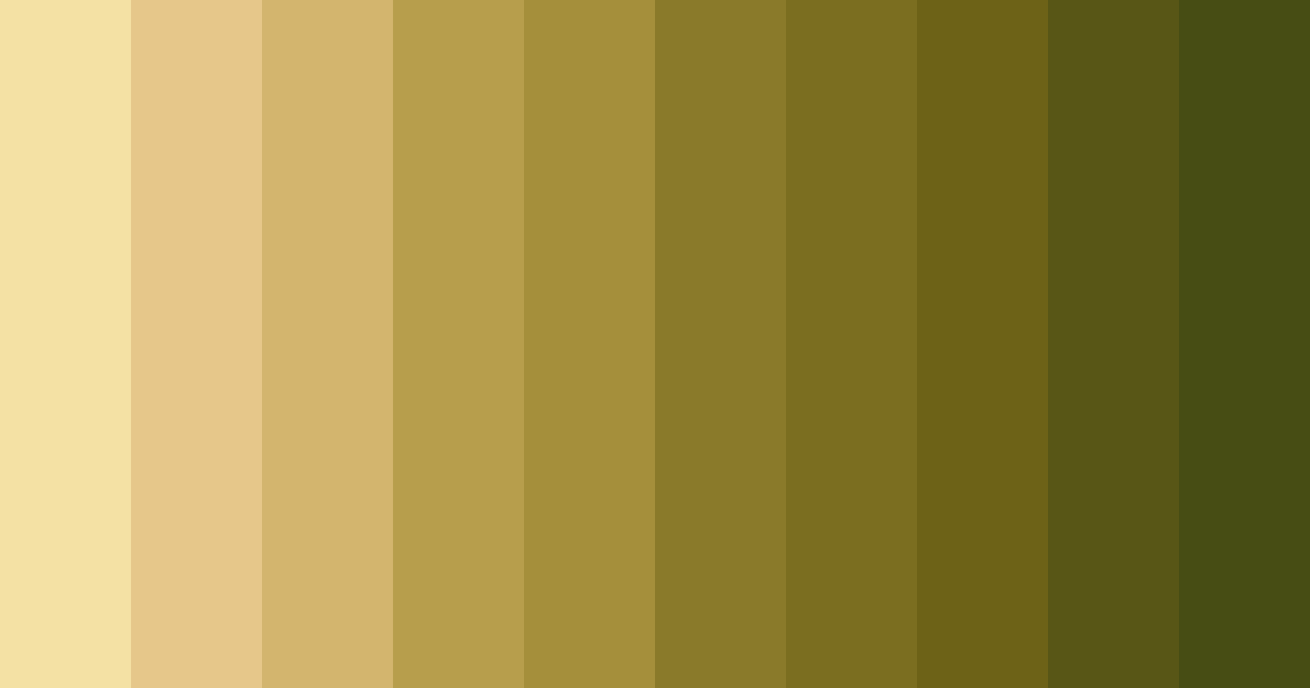 Download old greek yellow color palette PNG image (landscape)