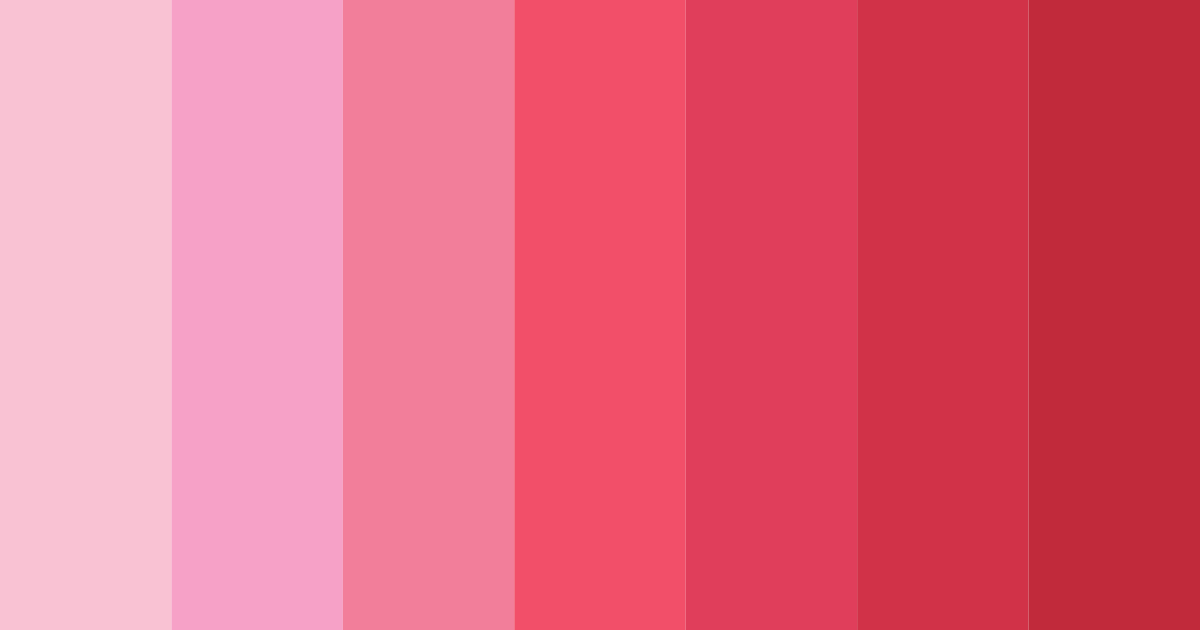Download blushing rainbow color palette PNG image (landscape)