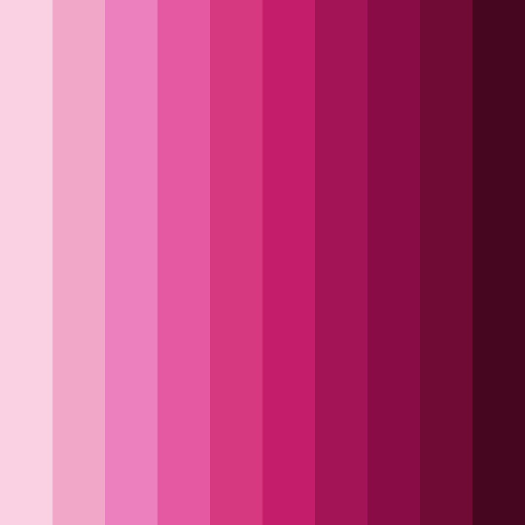 Download blushing affection color palette PNG image (square)