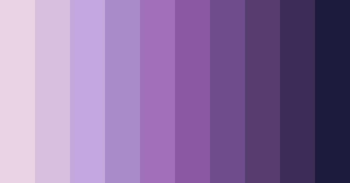 Download whispers of lavender dreams color palette PNG image (landscape)