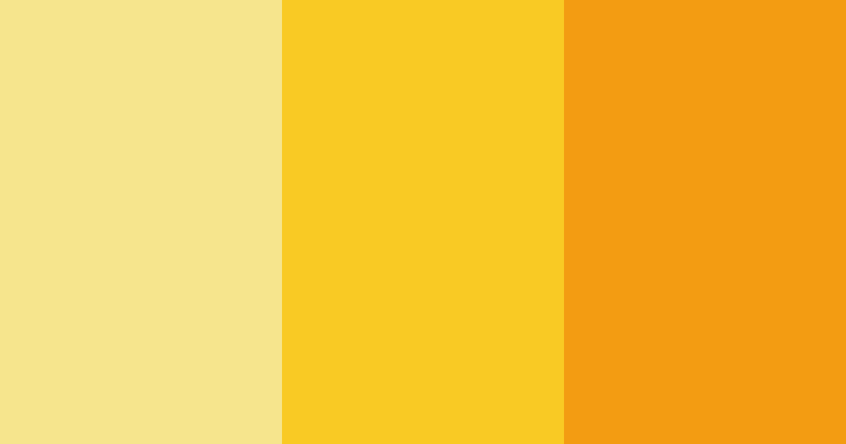 Download sunny citrus burst color palette PNG image (landscape)