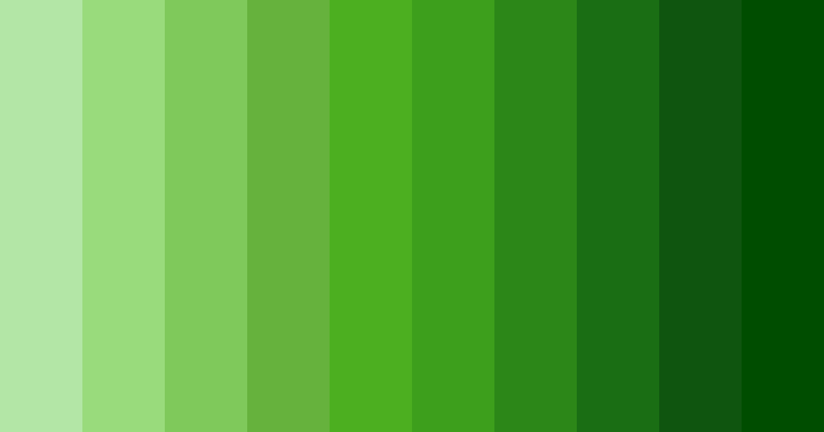 Download radical green glow color palette PNG image (landscape)
