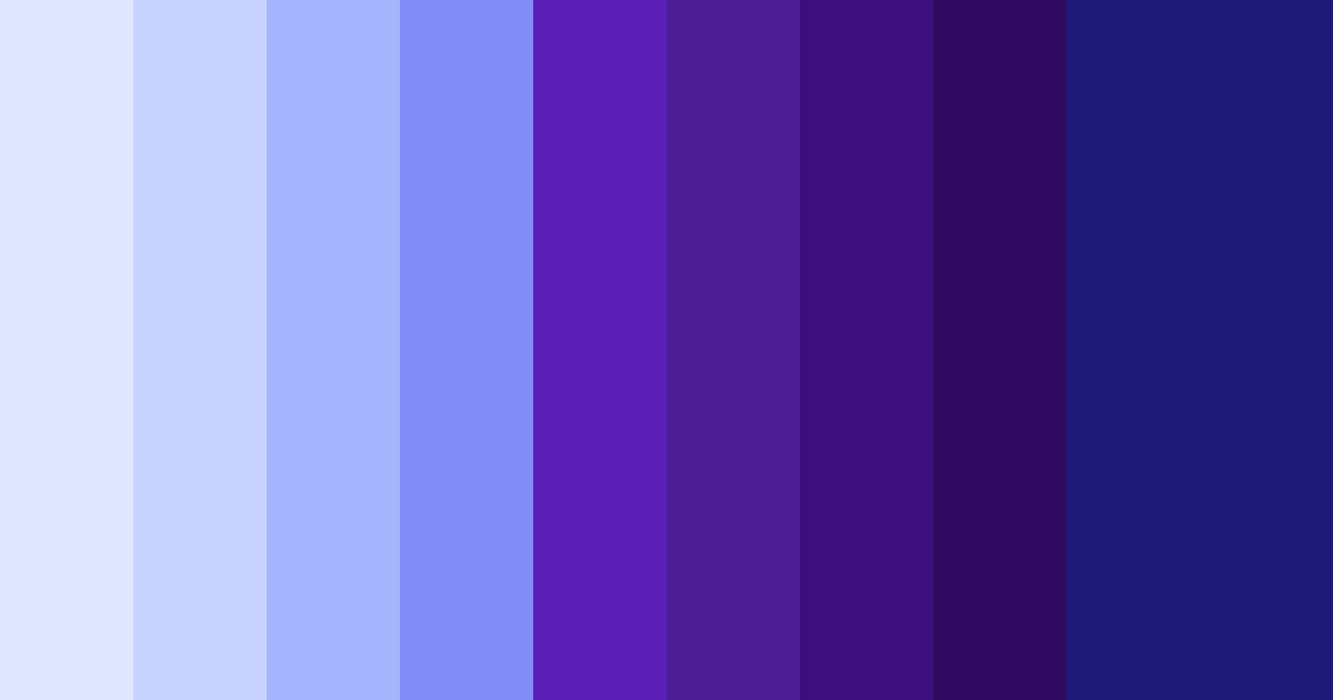 Download nocturnal serenade color palette PNG image (landscape)