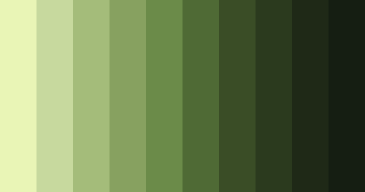 Download verdant embrace color palette PNG image (landscape)