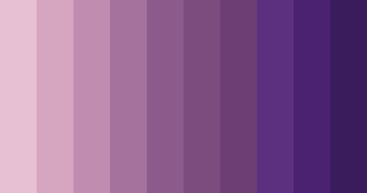 Download vintage plum elegance color palette PNG image (landscape)