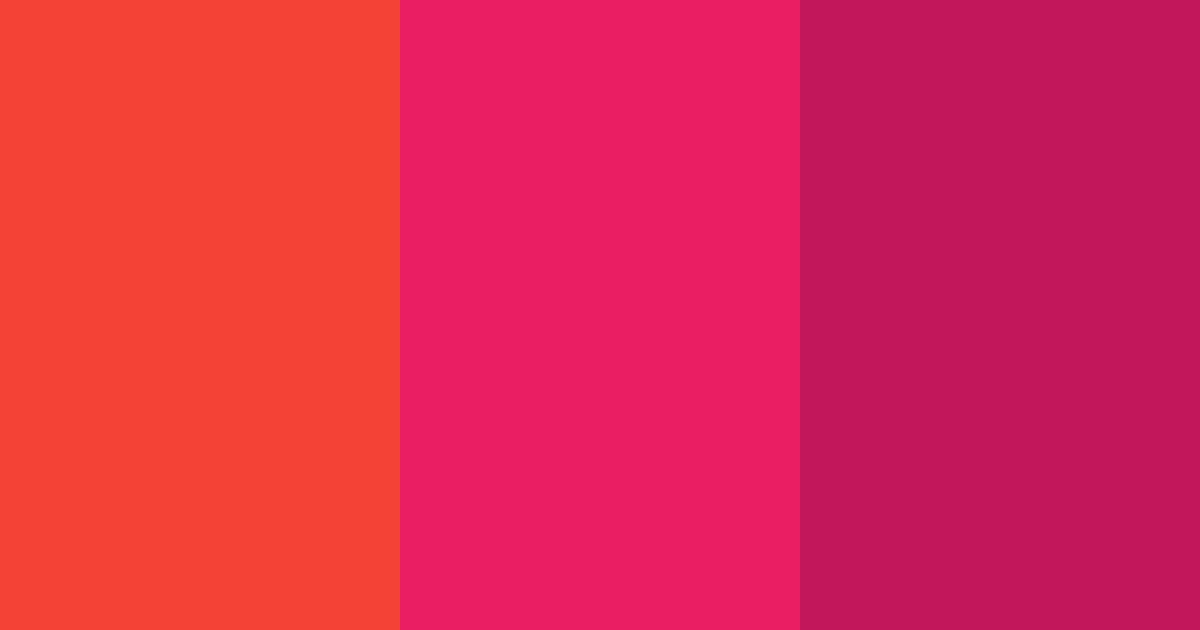 Download crimson blossom color palette PNG image (landscape)