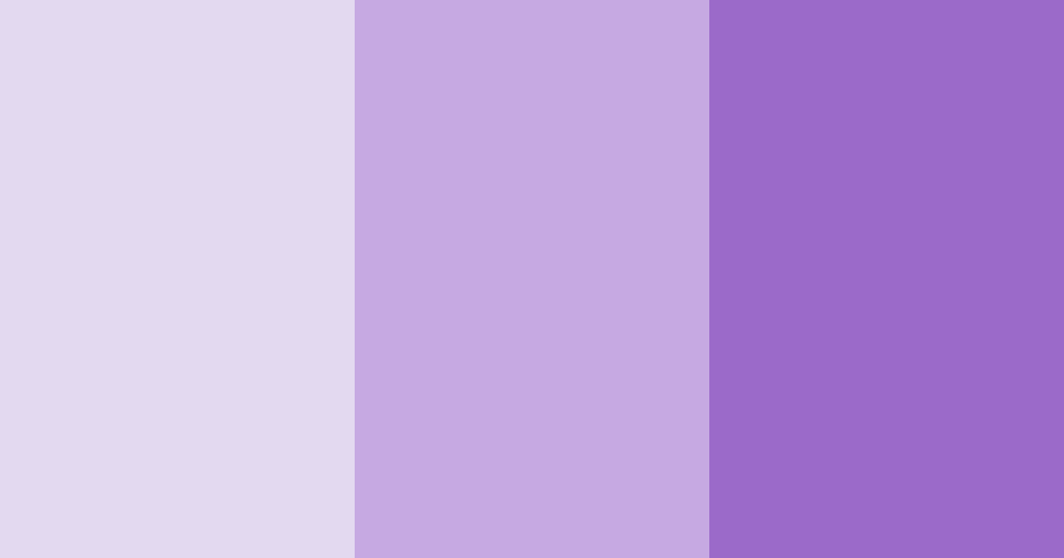 Download lavender dream color palette PNG image (landscape)