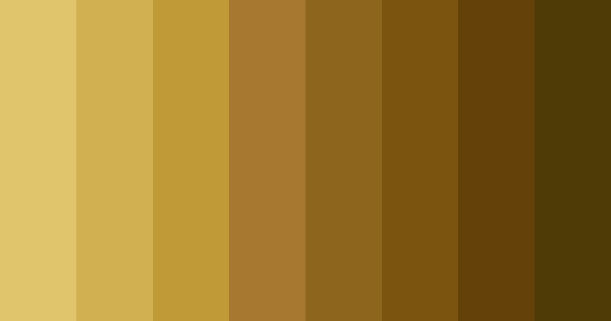 Download autumnal harvest color palette PNG image (landscape)