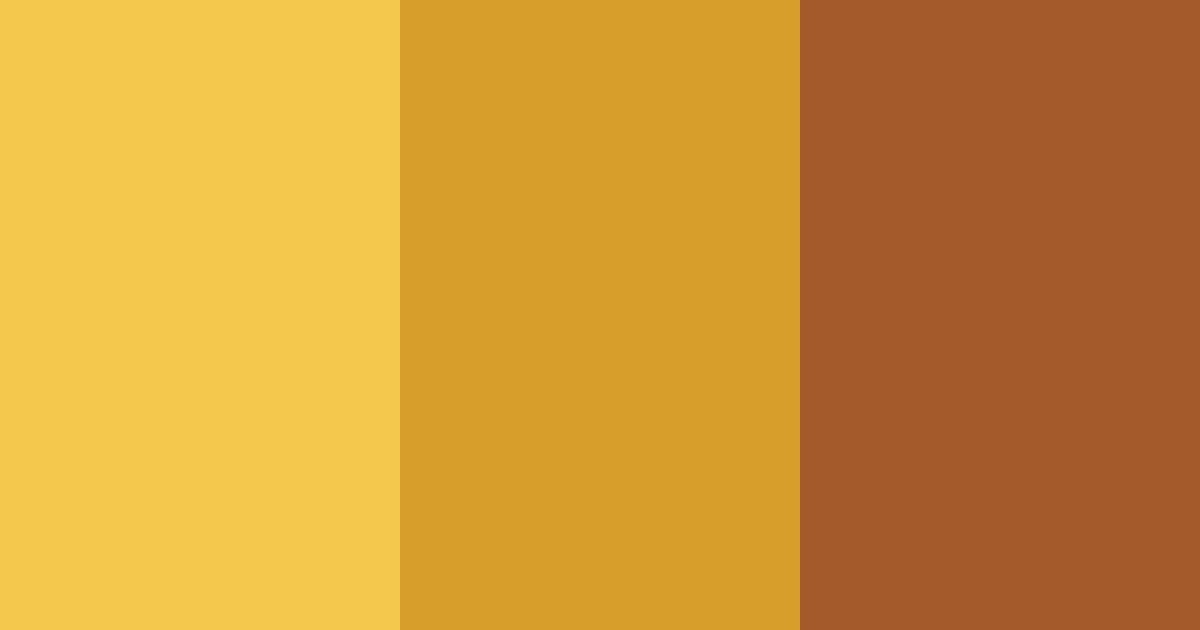 Download warm yellow autumn color palette PNG image (landscape)