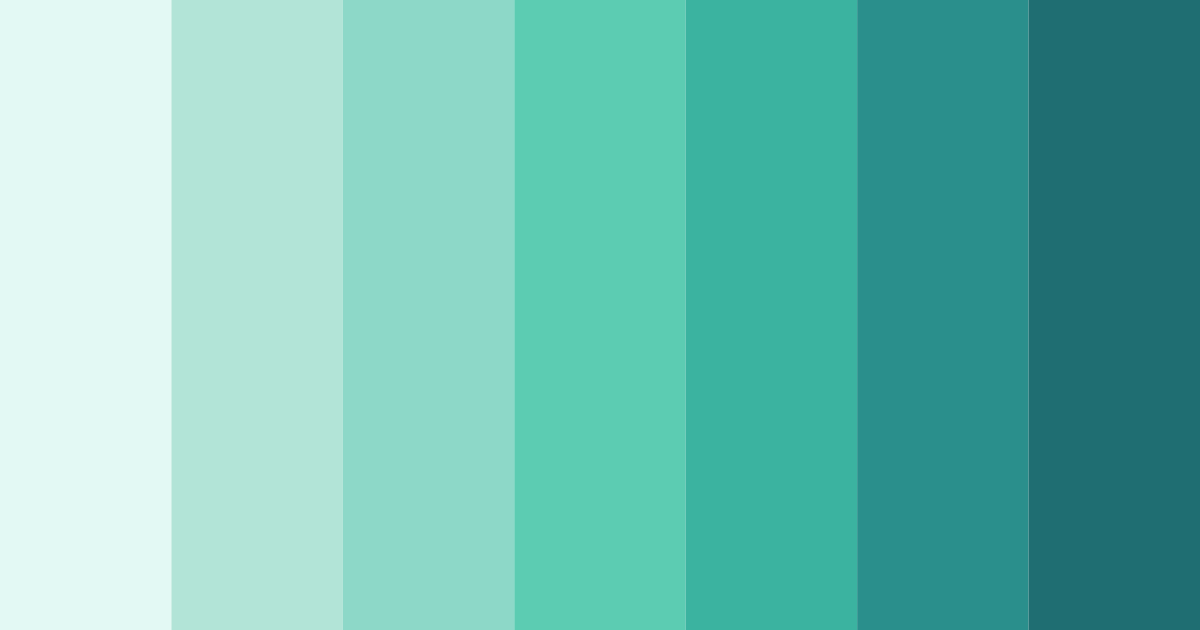 Download ocean breeze transition color palette PNG image (landscape)