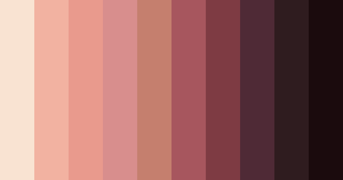 Download crimson nostalgia color palette PNG image (landscape)