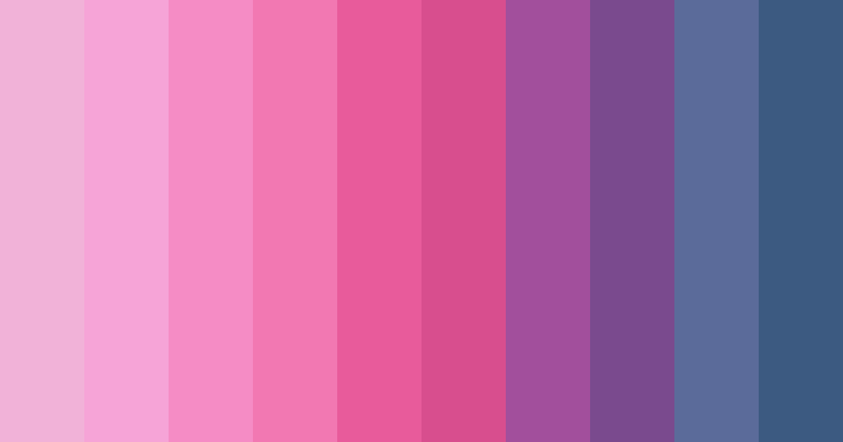 Download cotton candy dreamscape color palette PNG image (landscape)
