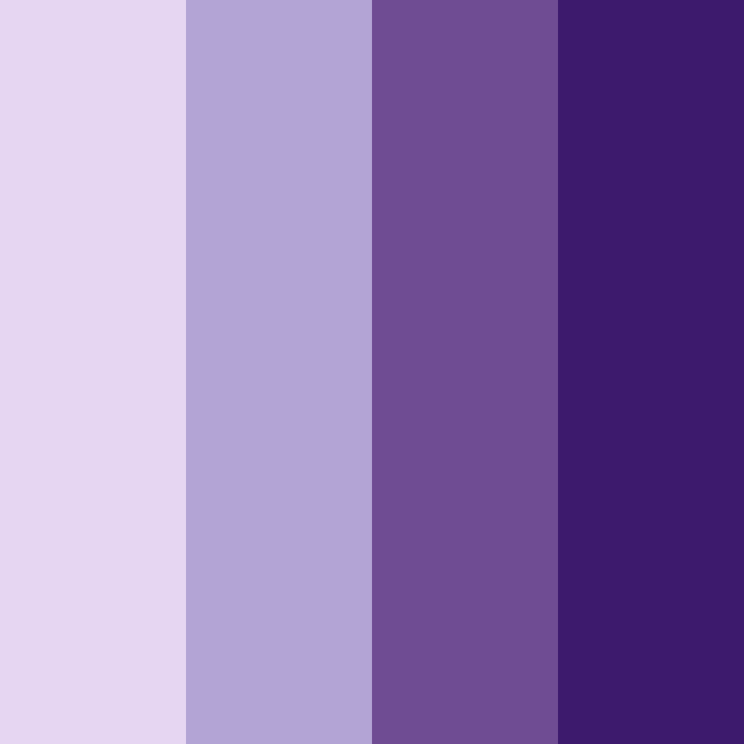 Download mystical twilight color palette PNG image (square)