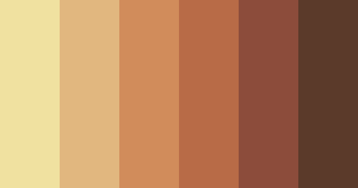 Download brown sunset color palette PNG image (landscape)