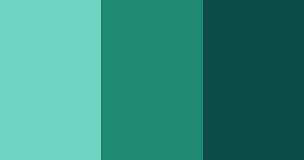 Download tropical tranquility color palette PNG image (landscape)