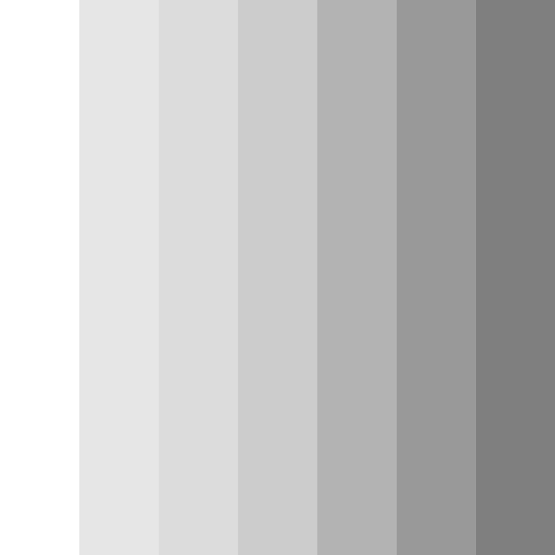 Download whispers of white color palette PNG image (square)