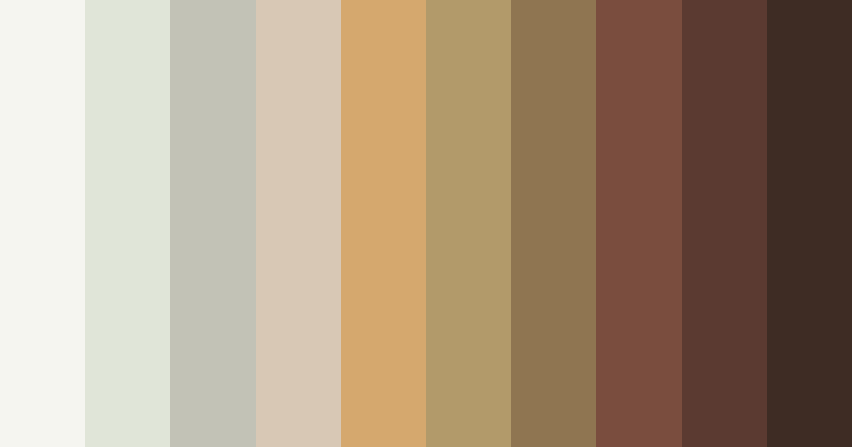 Download olive earth color palette PNG image (landscape)