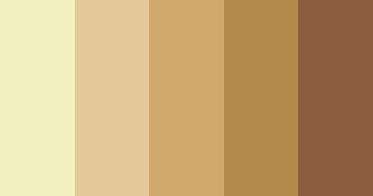 Download golden hour glow color palette PNG image (landscape)