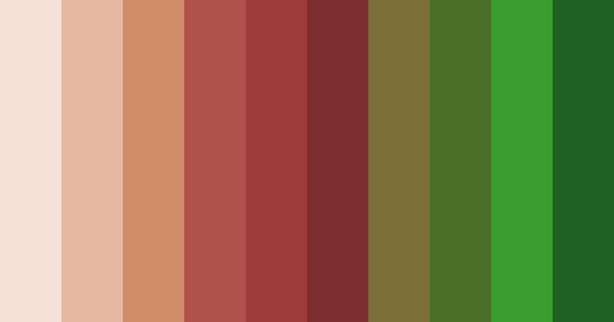 Download autumnal embrace color palette PNG image (landscape)