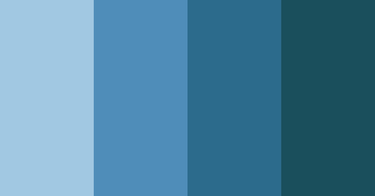 Download deep blue dream color palette PNG image (landscape)