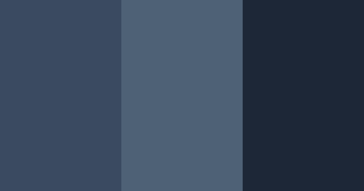 Download dark blue color palette PNG image (landscape)