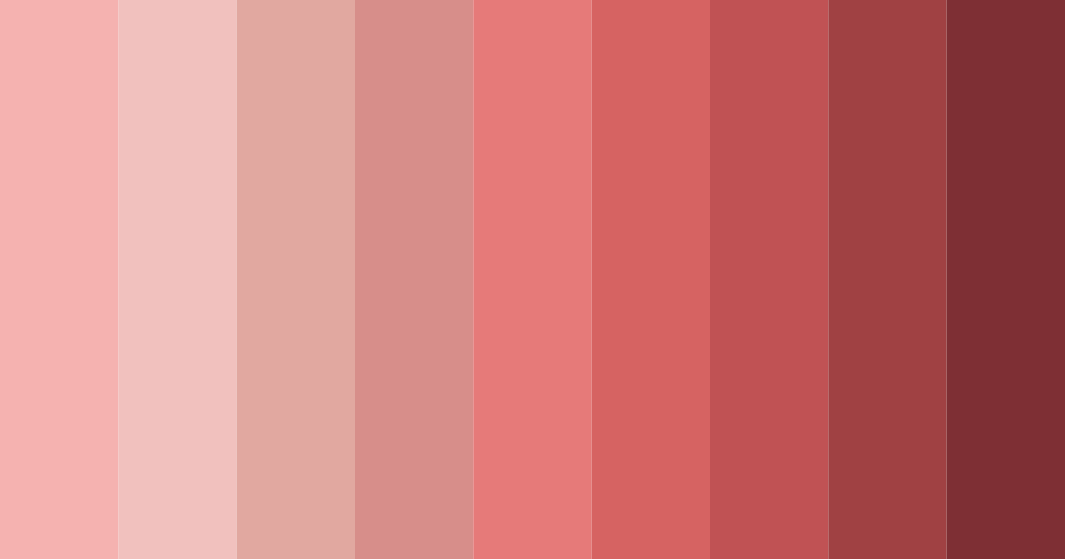 Download blushing sunset color palette PNG image (landscape)