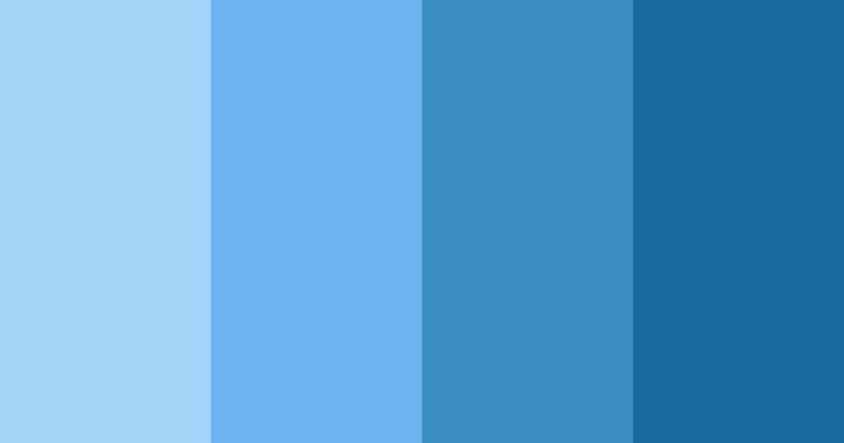 Download blue advance color palette PNG image (landscape)